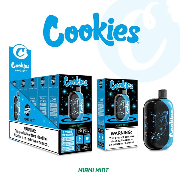 COOKIES 30000 PUFFS DISPOSABLE VAPE 5CT/DISPLAY